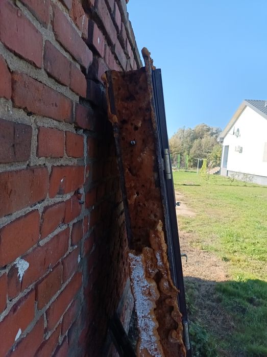 Drzwi zewnętrzne z demontażu
