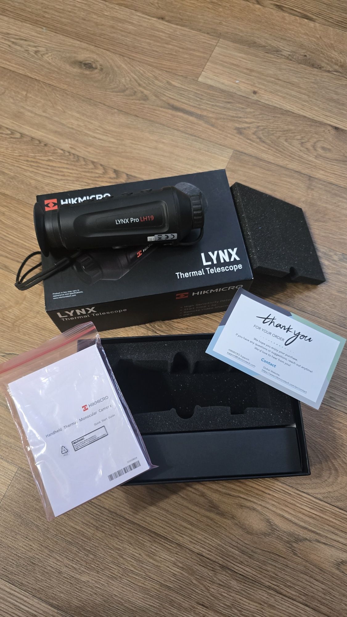 Тепловізор-монокуляр HikMicro LYNX Pro LH19