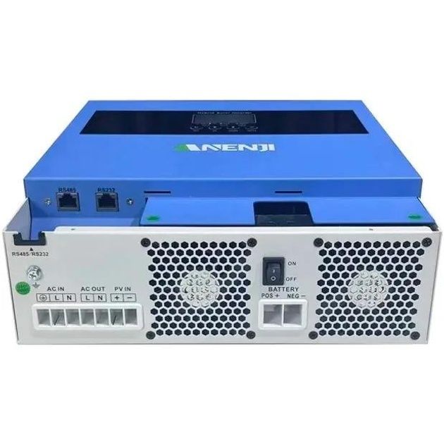 Гібридний інвертор Anenji ANJ 4000W 24V WIFI 230V сонячні панелі