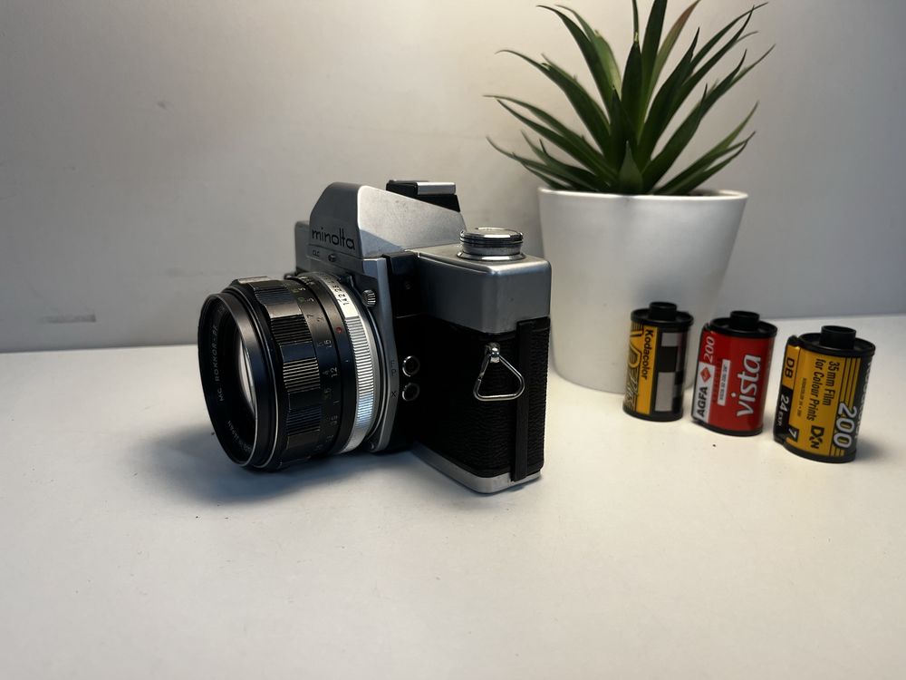 Minolta SRT 101  58mm f1,4 - aparat analogowy, zadbany, z kolekcji