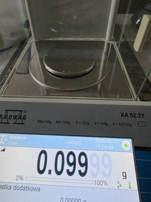 Waga analityczna elektroniczna Radwag