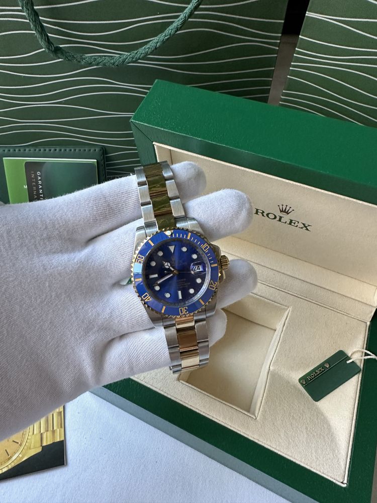 Zegarek męski Rolex Submariner bicolor