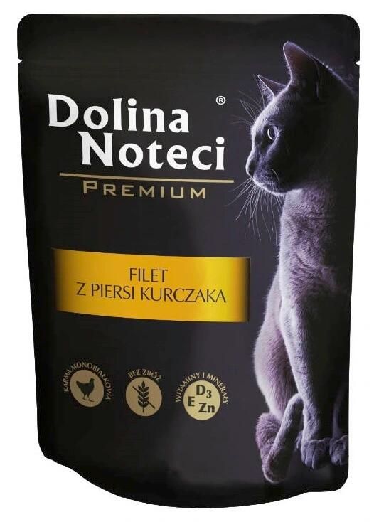 Dolina Noteci Filet Piersi Kurczak 85G X10 - Super Premium Z Tauryną !