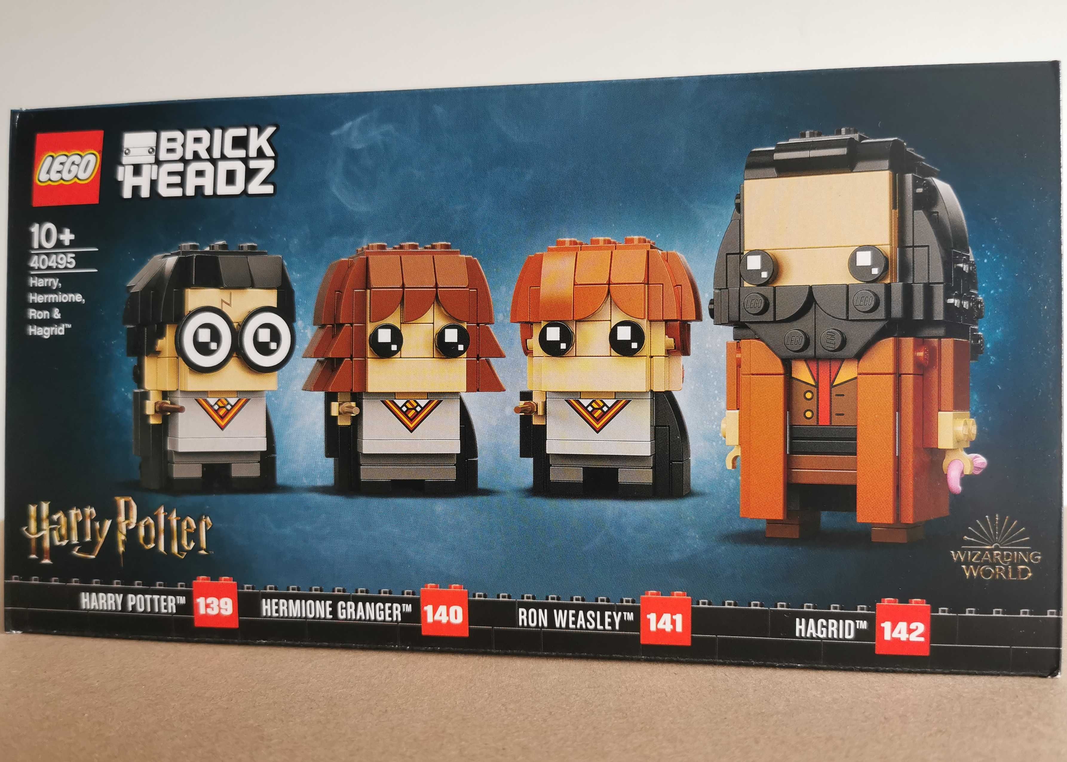 LEGO BrickHeadz 40495 Harry Hermiona Ron i Hagrid na prezent święta