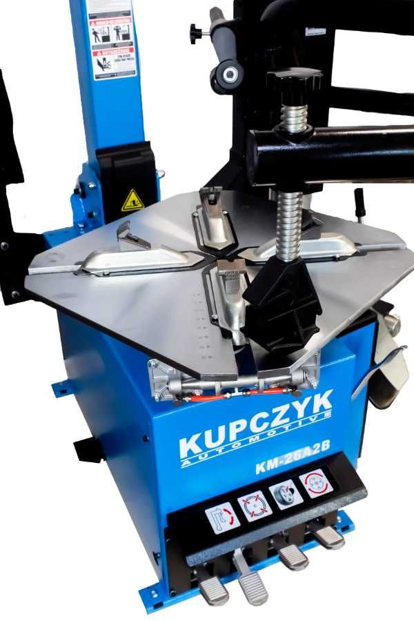 Montażownica do opon kół automat 2biegi 26" KM-26A 2B RUNFLAT Kupczyk