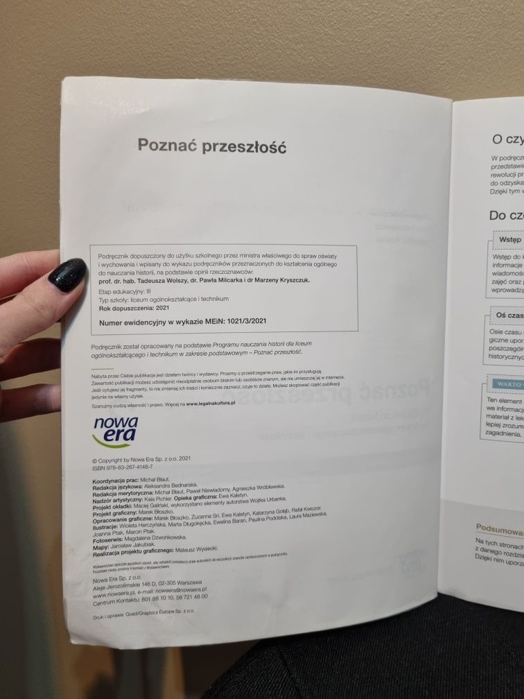 Poznać przeszłość 3 zakres podstawowy historia Nowa Era