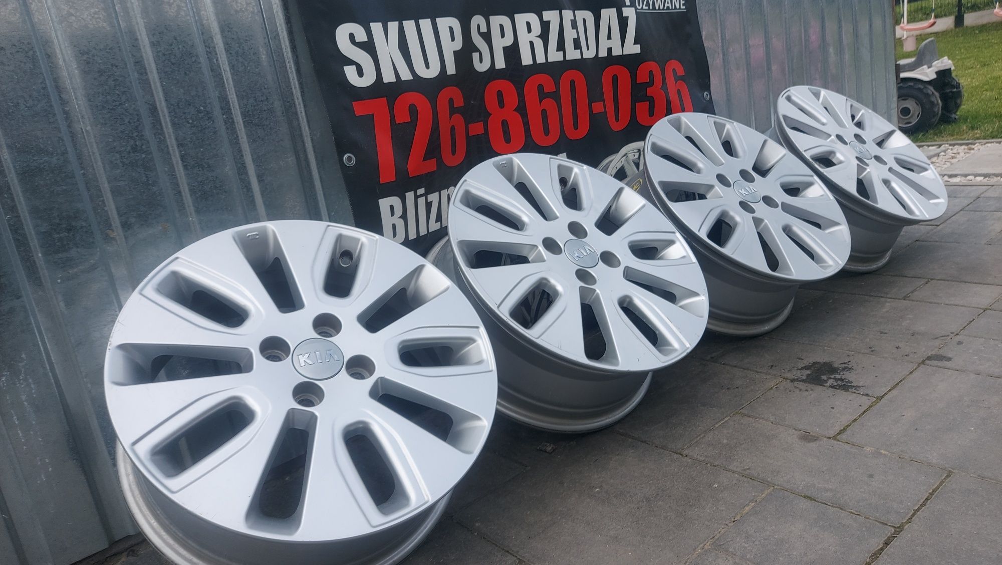 Alufelgi 16" 4x100 KIA Rio Pride