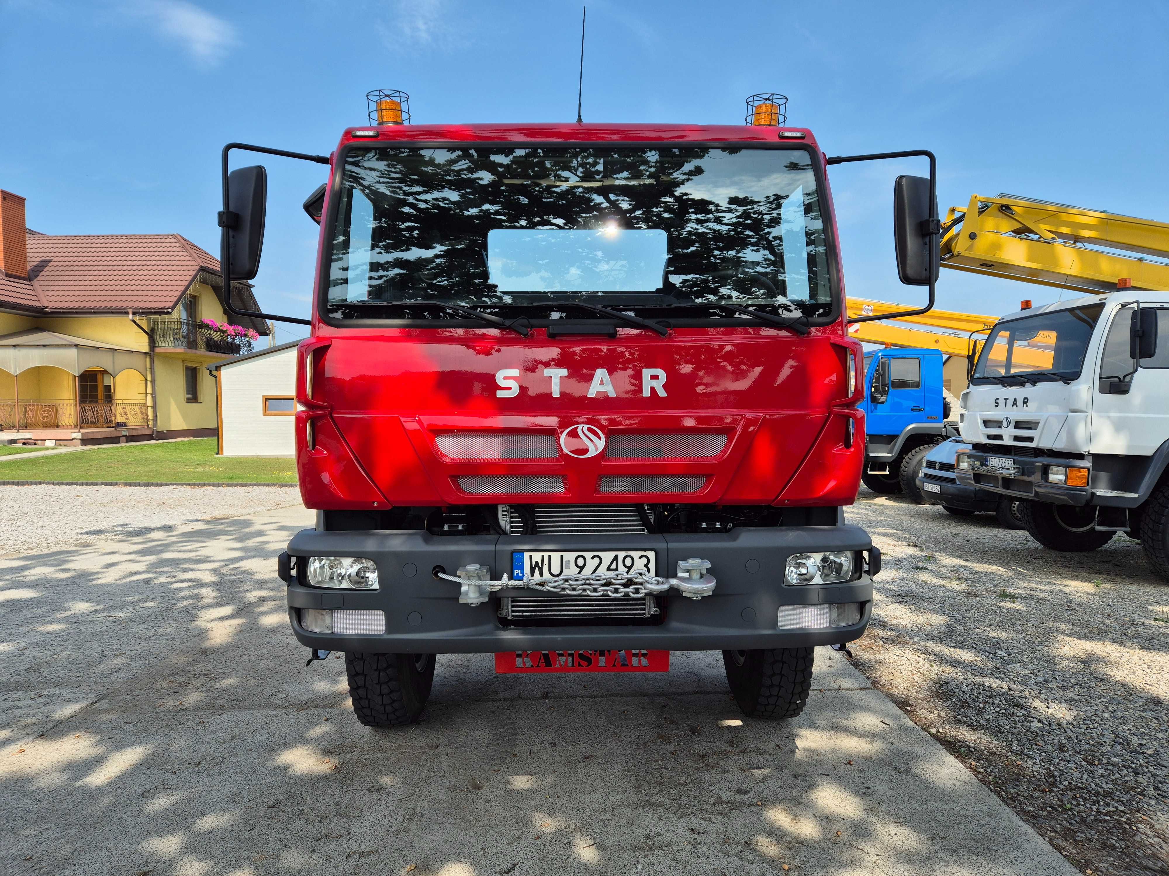 Star 266 Modernizacja 6x6 MAN POD ZABUDOWĘ HDS HIAB HMF Podnośnik Kosz