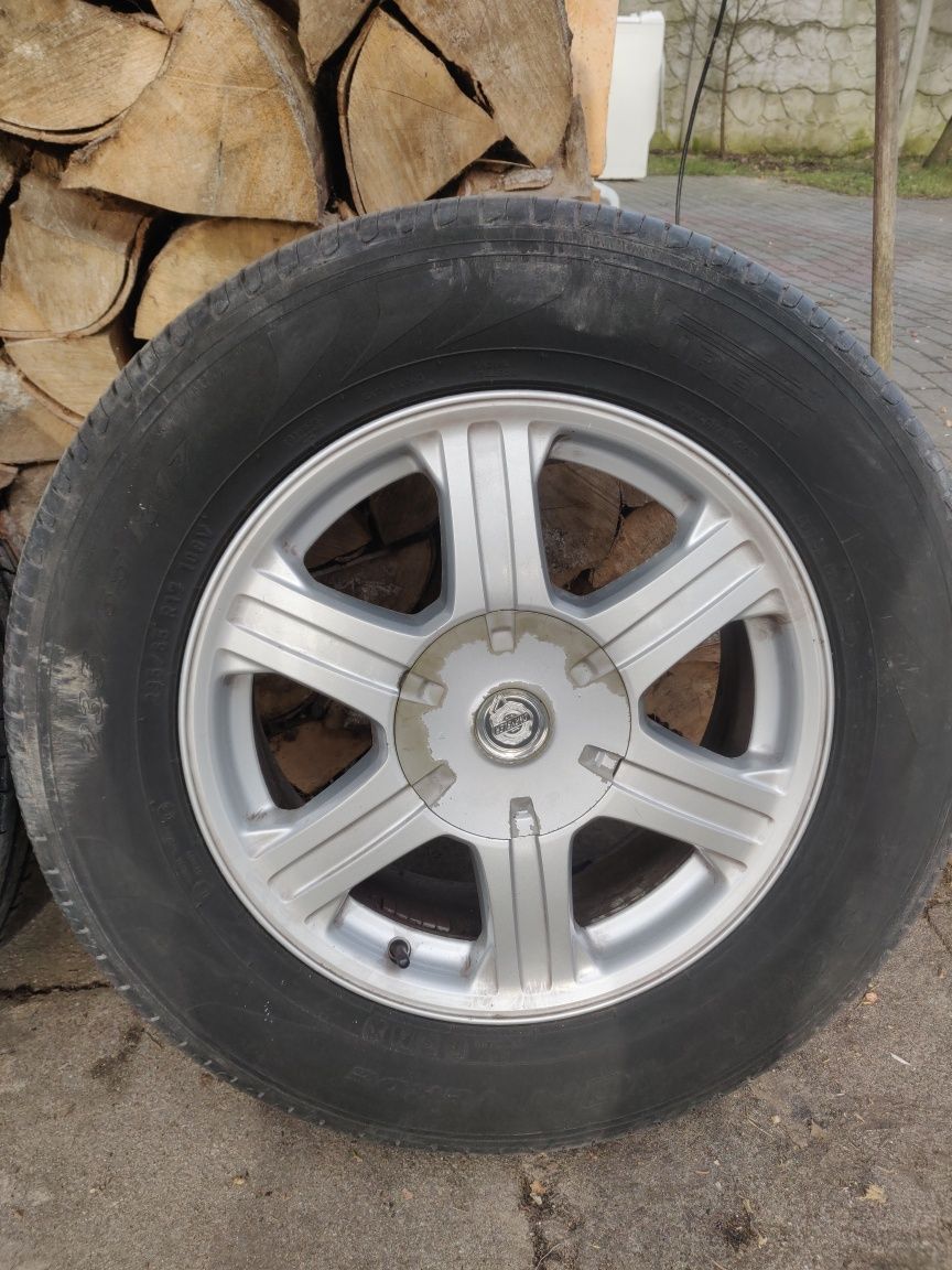 Opony felgi 5x127 koła chrysler dodge 235/65/17