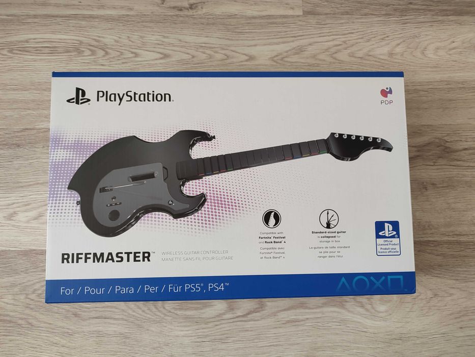 Bezprzewodowa gitara Riffmaster na PLAYSTATION PS5 PS4