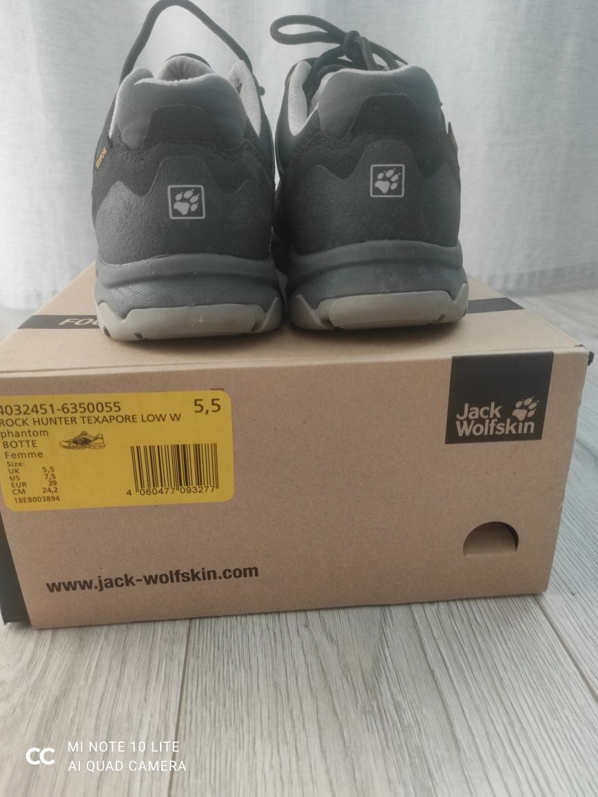 Buty trekkingowe Jack Wolfskin nowe 39