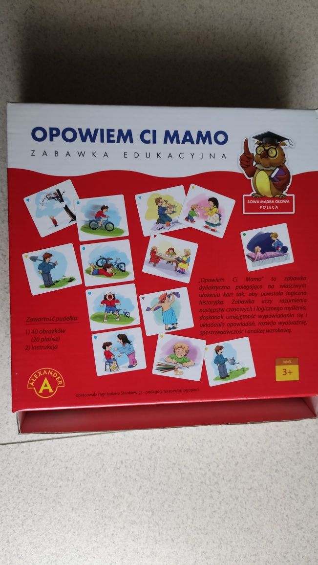 Opowiem Ci Mamo zabawa edukacyjna Alexander