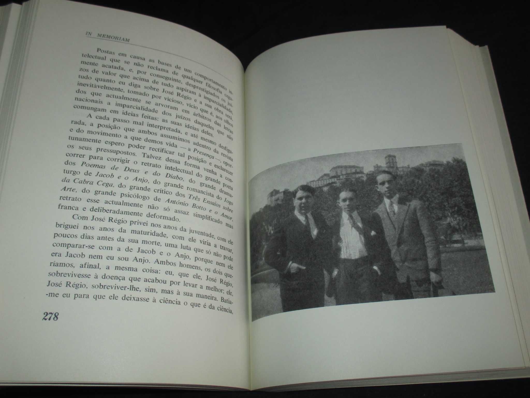 Livro In Memoriam de José Régio 1ª edição 1970