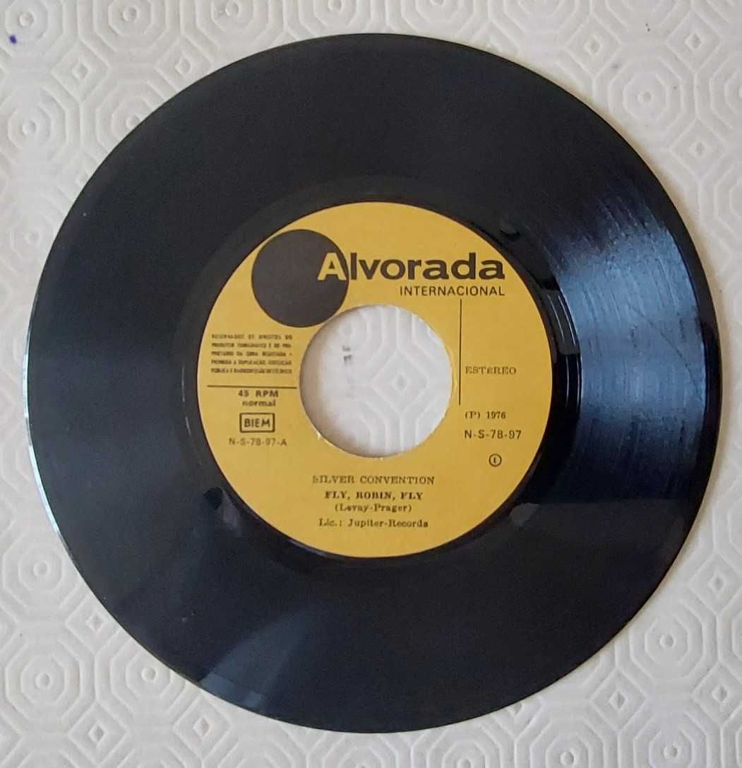 Disco Single Vinil Silver Convention‎–Fly,Robin, Fly  I Like It - 1976