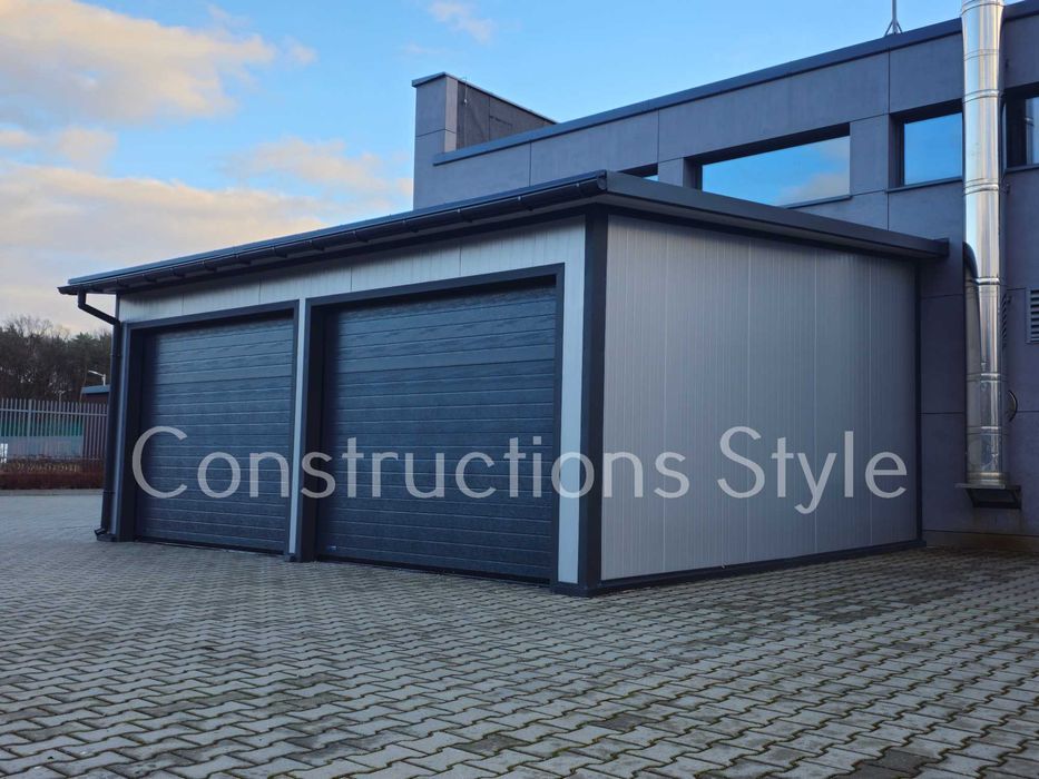 PRODUCENT! Garaż ocieplany z płyty warstwowej kontener pawilon blaszak