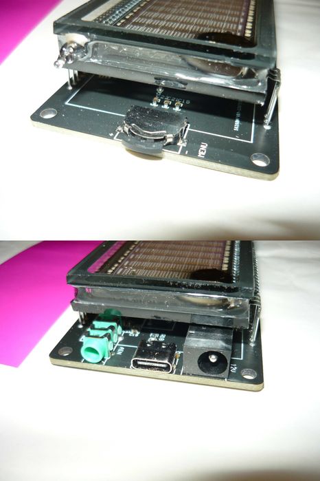 Wskaźnik Analizator audio Technics korektor Wskaźnik VFD 2515 VK 2517