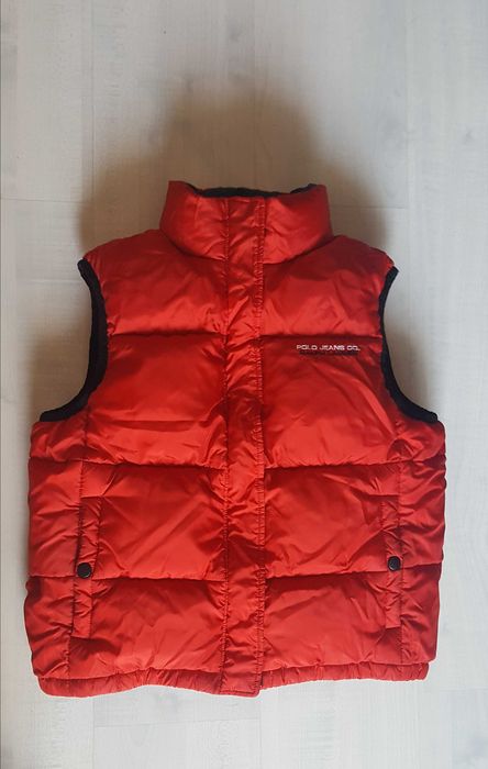 Ralph Lauren Polo Jeans oryginalny damski bezrękawnik kamizelka kurtka