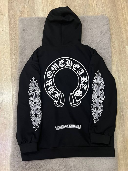 zip hoodie chrome hearts