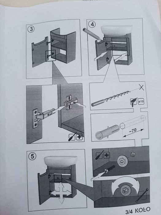 Новая тумба с раковиной Kolo