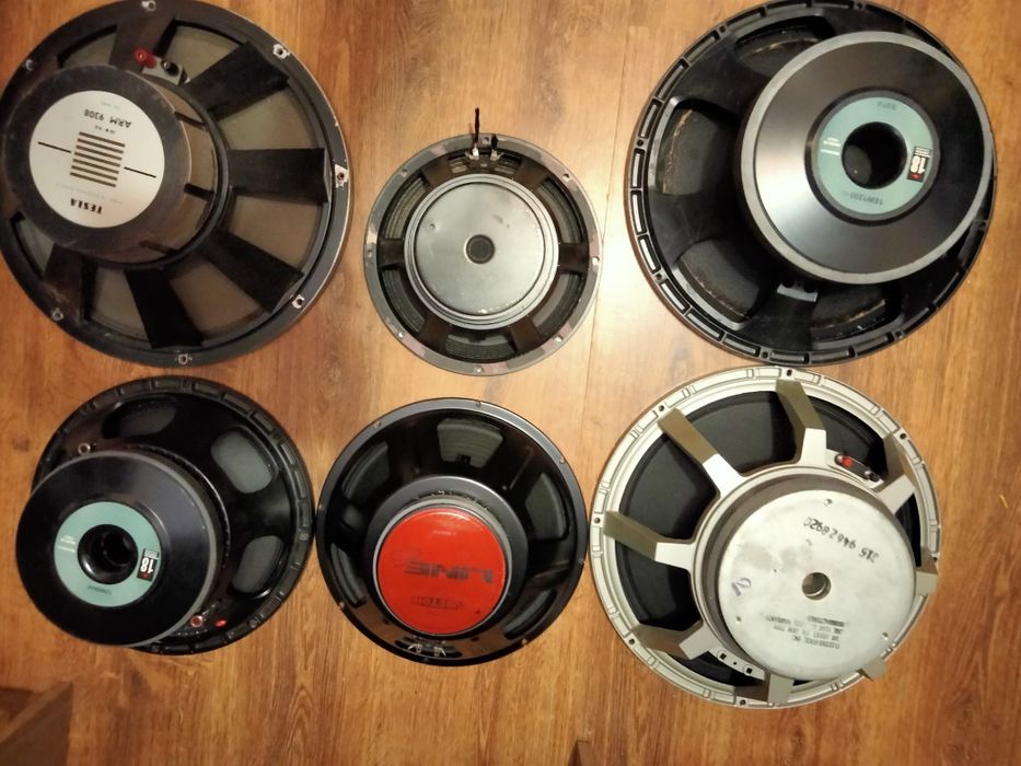 Динаміки 18sound fender electrovoice line 6  tesla
