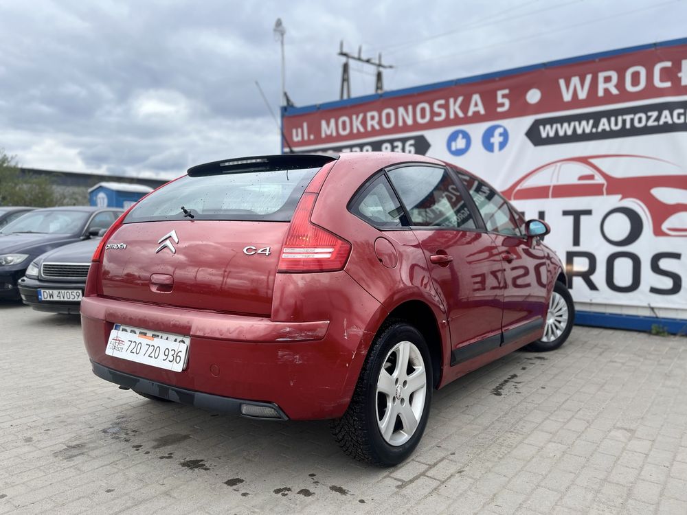 Citroen C4 1.6 Benzyna//Klimatyzacja//Elektryka//Tempomat//Zamiana