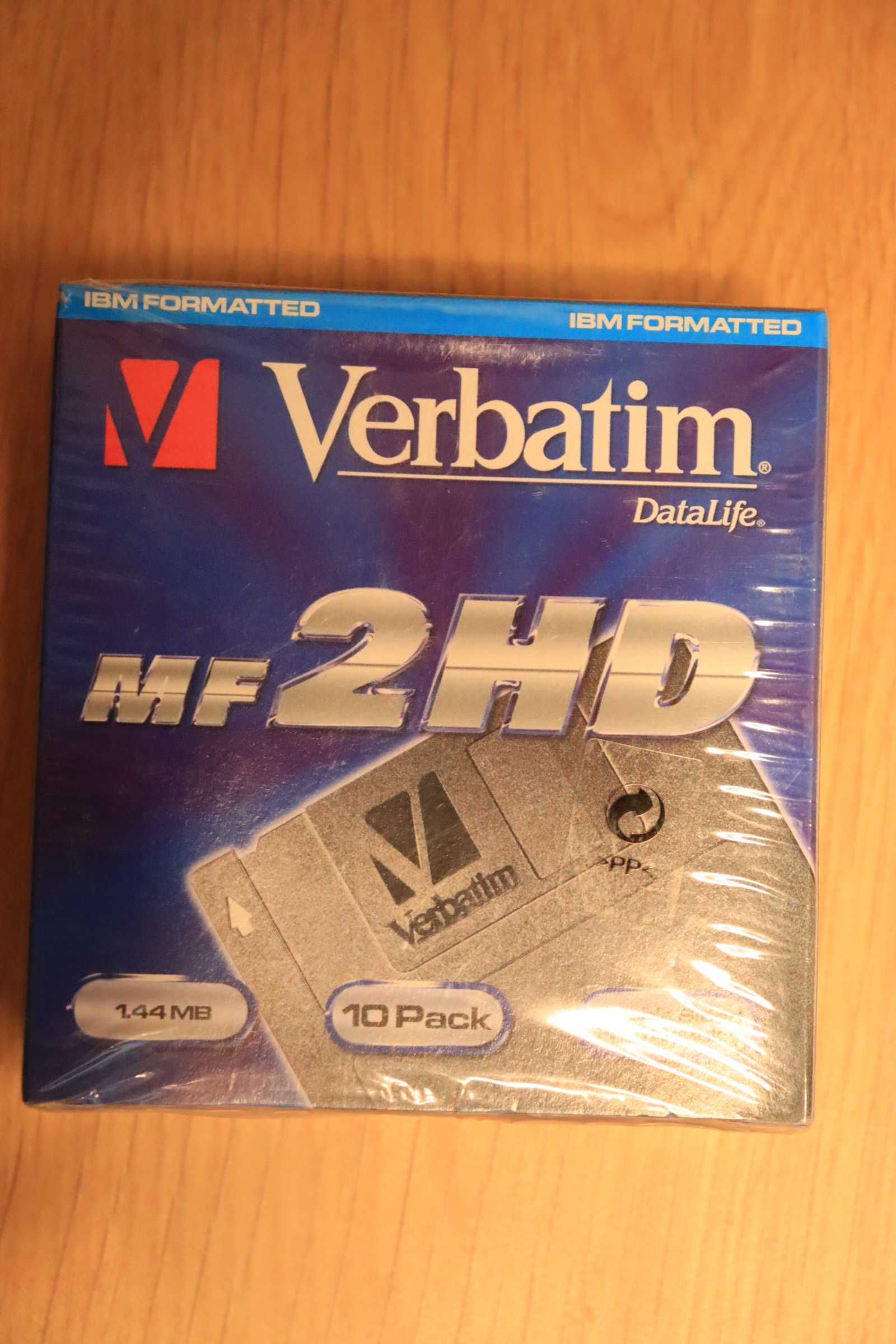 Dyskietki Verbatim MF2HD 3,25 cala 1,44 MB