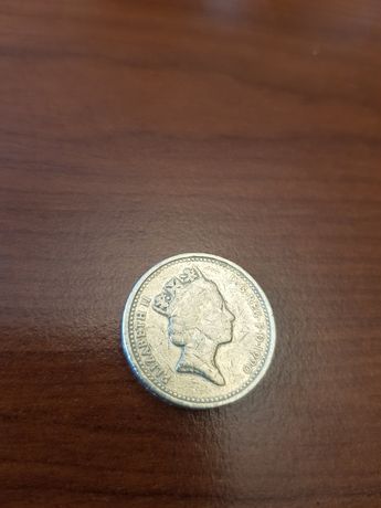Moneta 1 funt brytyjski 1990