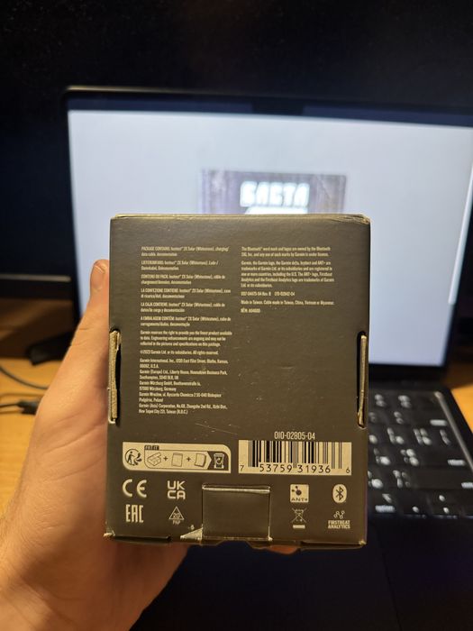 Смарт-годинник Garmin Instinct 2X Solar 51мм білий