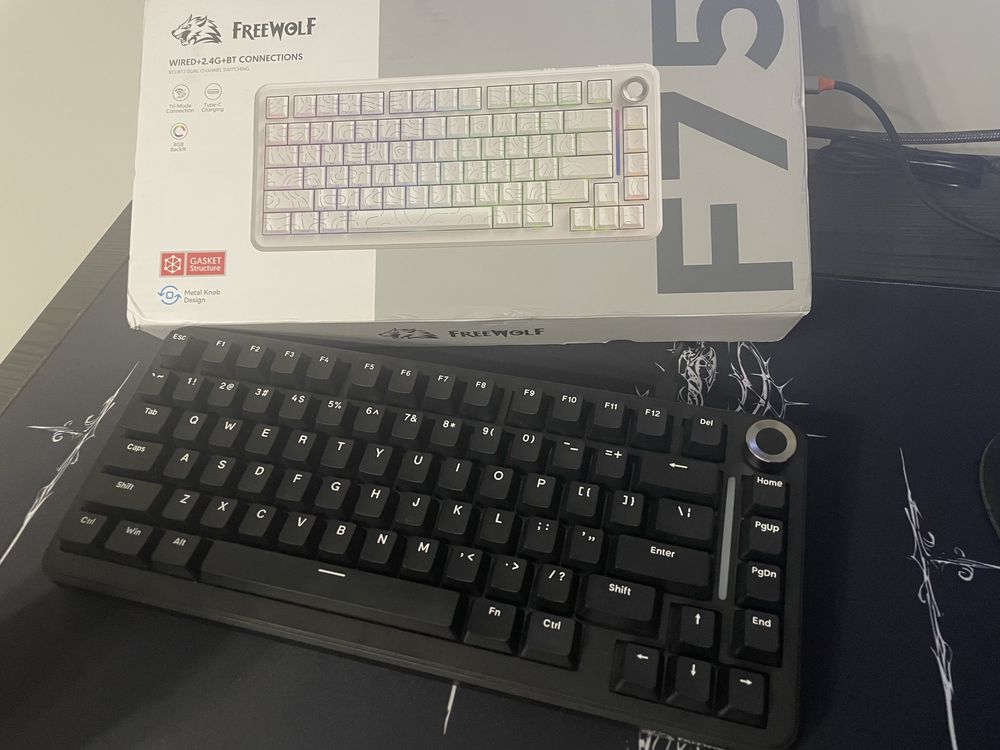 Клавіатура Freewolf F75 Black