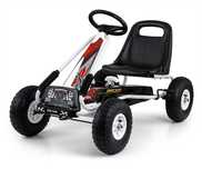 Milly Mally Gokart na pedały Thor White quad