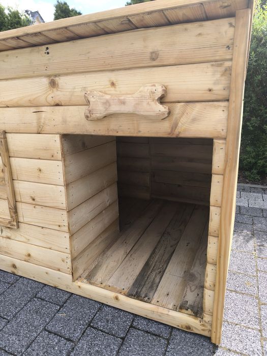 PROMOCJA Wyprzedaż Ocieplana buda XXL z przedsionkiem solidna