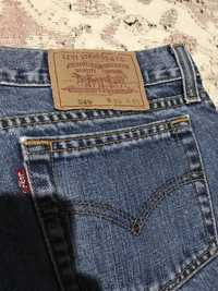 Levis Джинсы Женские с Роспорками Широкые Внизу