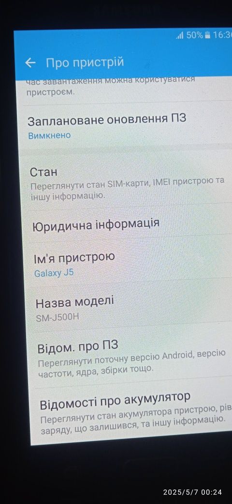 Samsung galaxy j5 j500h tab a 2016 t285