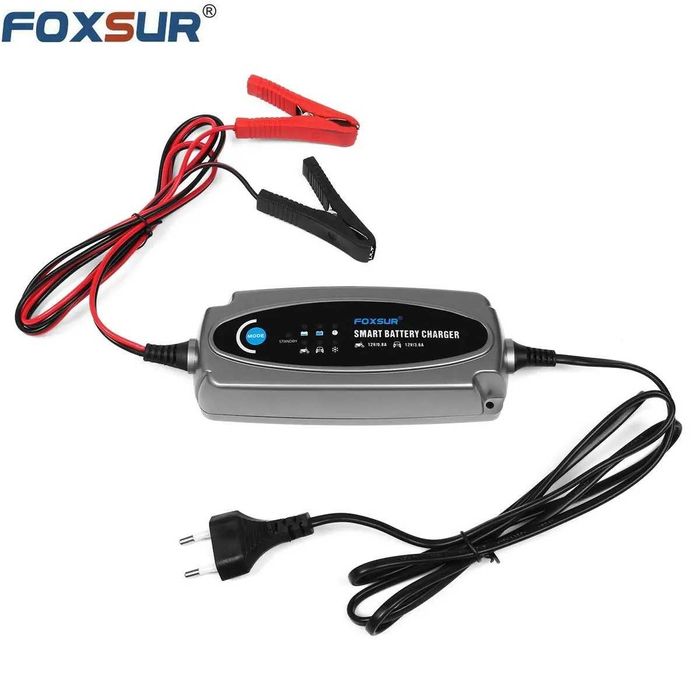 Foxsur FBC1236 Автоматичний імпульсний інтелектуальний 5-stage ЗП