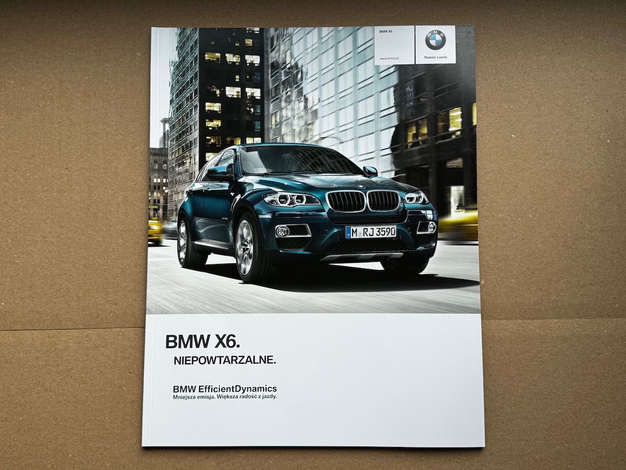 2012 / BMW X6 (E71) LCI / PL / prospekt katalog