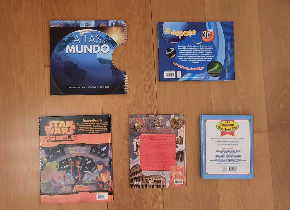 5 Livros ilustrados Infantis (desconto 20%)