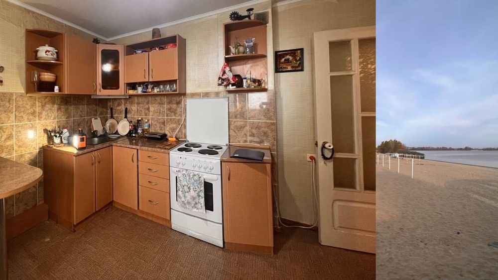 3-кімн. квартира Черкаси, Митниця — біля Дніпра і пляжу  | 3-к Митниця