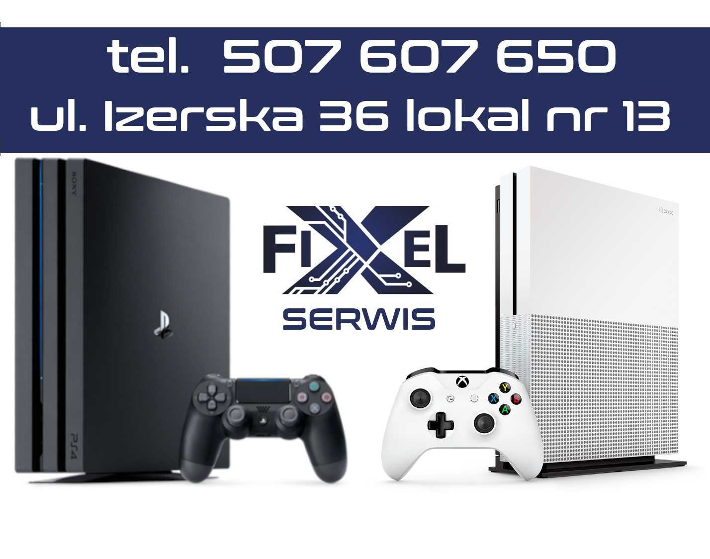 SERWIS naprawa konsol padów PlayStation PS4  PS5 PS3 Xbox One Nintendo