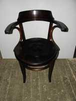fotel gięty THONET przedwojenny krzesło gięte przedwojenne THONET