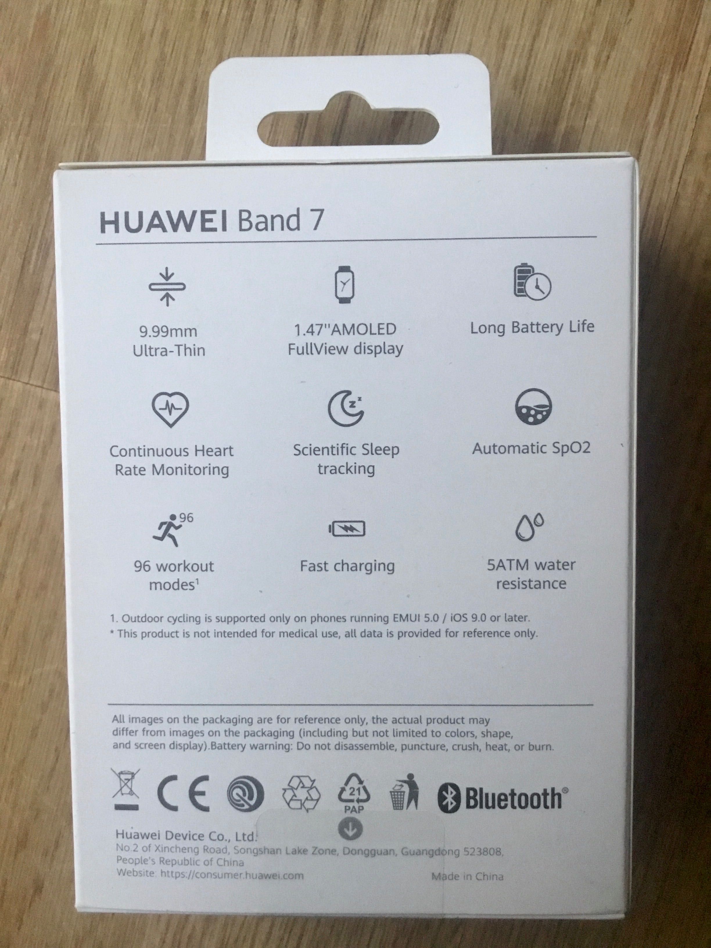 Nowy smartband HUAWEI Band 7 Czarny