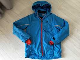 H&M kurtka zimowa r. 152 cm niebieska narty