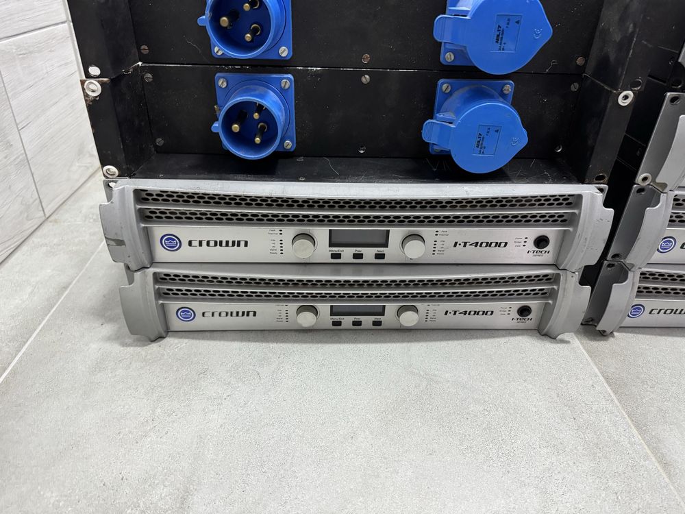 Crown itech 4000 ciezko dostepne koncowki mocy okazja od jbl vertec