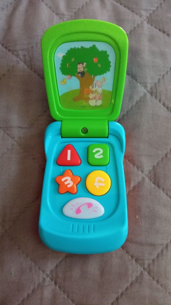 Zabawki interaktywne dla maluchów  pilot telefon