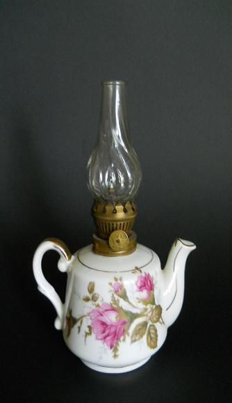 Винтажная керамическая лампа-светильник