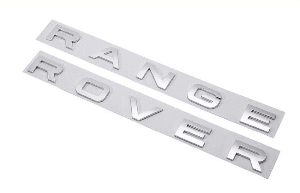 Z546 Letras Emblema Símbolo Range Rover Prata