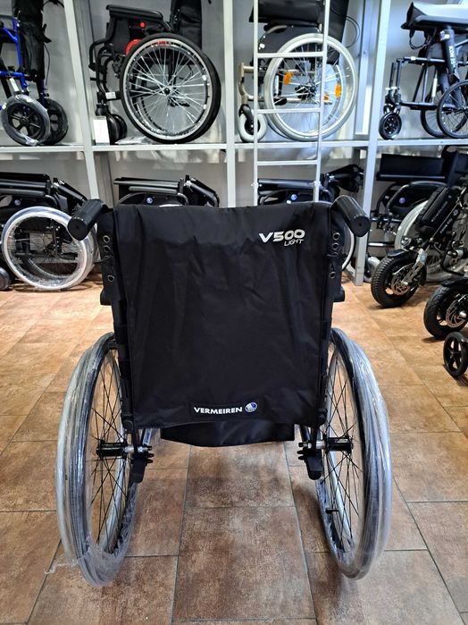 Wózek inwalidzki dla amputantów V500 Light Regulowany środek ciężkości