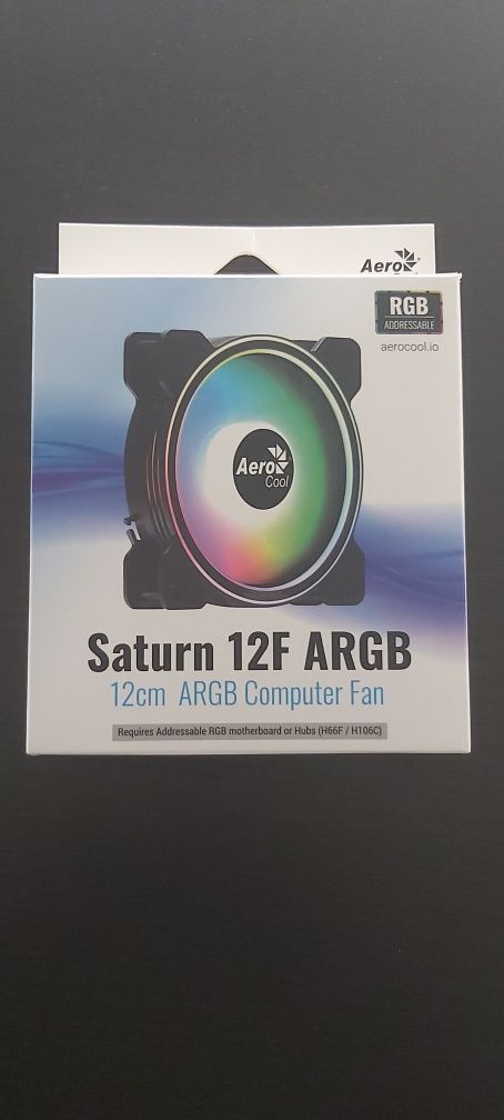 Ventoinha 120mm com ARGB