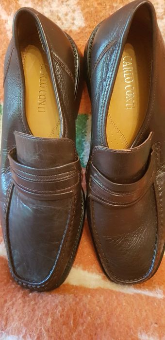 Продам новые итальянские кожаные мужские туфли 43 размер