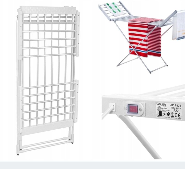 Elektryczna suszarka do ubrań