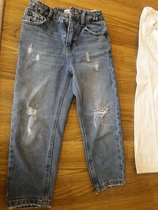 Джинси zara 122 6-7р